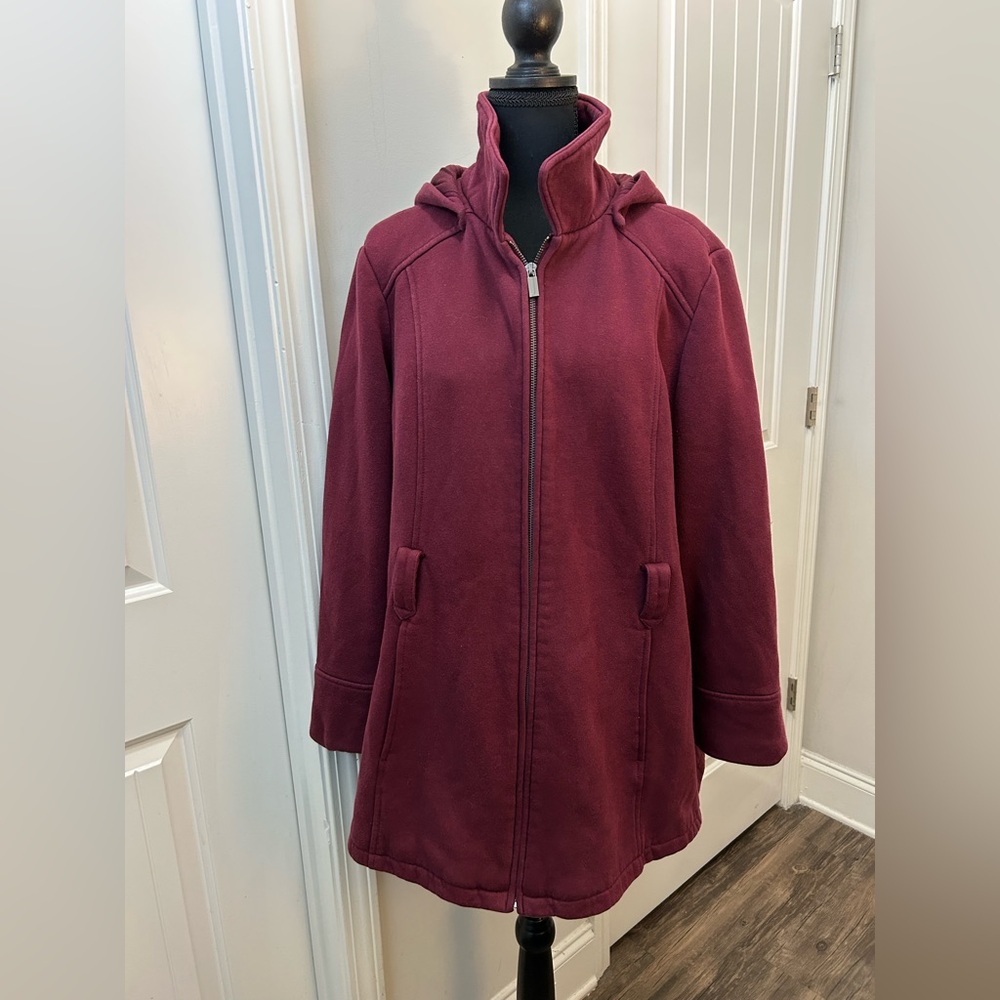 Jones New York Maroon‎ Jacket